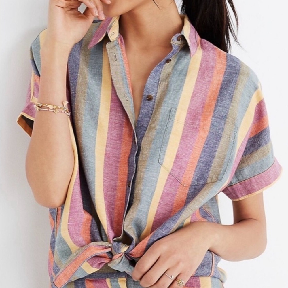Madewell Linen Top